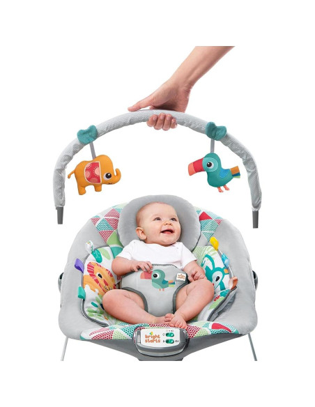 Asiento de Rebote Bright Starts Toucan Tango 0-6 meses 9 kg Asiento de Rebote Bright Starts Toucan Tango 0-6 meses 9 kg