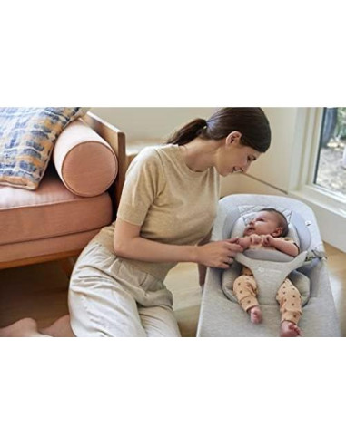 Balancín Ergobaby Evolve 3-en-1 Gris Claro Ajustable