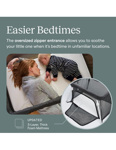 Cuna de Viaje Guava Family Lotus Plegable para Bebés 0-3 Años