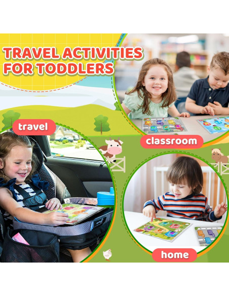 Juguete de Actividades 4 en 1 UIIOPJIOM para Niños 3-5 Años Juguete de Actividades 4 en 1 UIIOPJIOM para Niños 3-5 Años