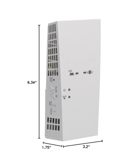 Extensor de Rango WiFi Mesh NETGEAR EX6250 Doble Banda AC1750 Extensor de Rango WiFi Mesh NETGEAR EX6250 Doble Banda AC1750