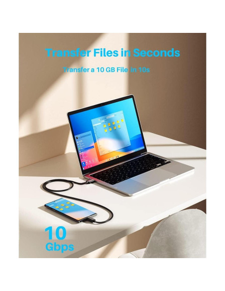 Cable USB C a USB A y C 3.2 Gen 2 Samsung - Paquete de 2 Cable USB C a USB A y C 3.2 Gen 2 Samsung - Paquete de 2