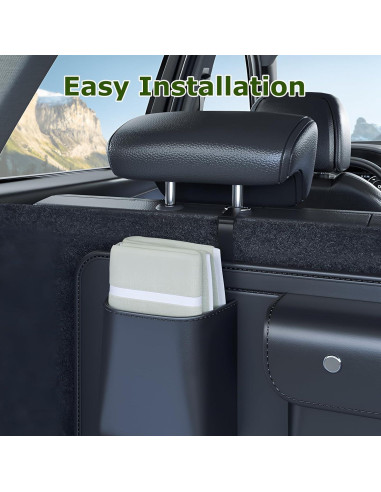Organizador de Maletero 8T69T Plegable 5 Bolsillos para Coche