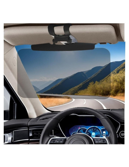 Visera Solar Polarizada Ohleats para Coche 32x14.5cm UV Visera Solar Polarizada Ohleats para Coche 32x14.5cm UV