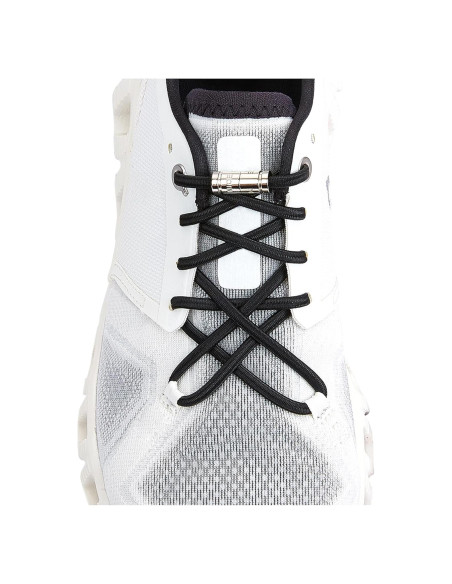 Cordones elásticos sin atar Anan520 para adultos y niños - Negro Cordones elásticos sin atar Anan520 para adultos y niños - Negro