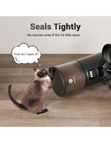 Comedero Automático Doble Petultra para Gatos 4L 2 Tazones Comedero Automático Doble Petultra para Gatos 4L 2 Tazones