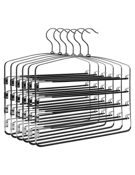 Perchas de Metal Nature Smile, 6 Piezas, 5 Brazos Giratorios Perchas de Metal Nature Smile, 6 Piezas, 5 Brazos Giratorios