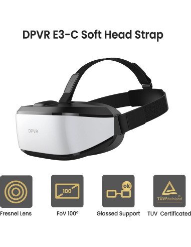 Auricular VR DPVR E3C 2560x1440 360 Ergonomía Ligero