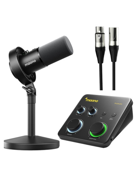 Micrófono Dinámico USB/XLR MAONO PD300XT 192kHz/24bit Micrófono Dinámico USB/XLR MAONO PD300XT 192kHz/24bit