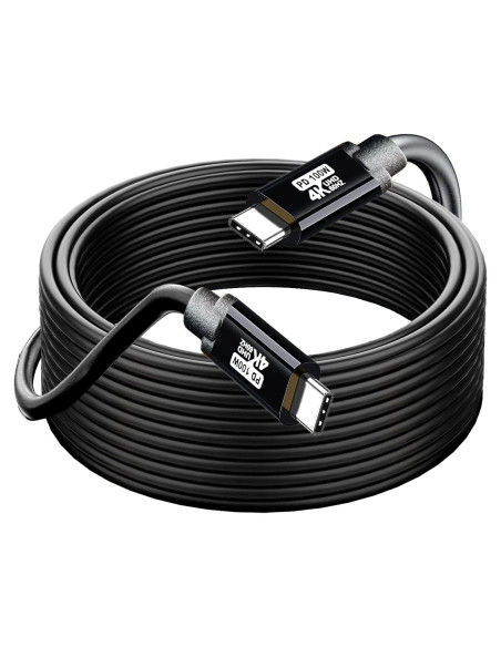 Cable USB C a C 4K 60Hz 15FT 100W YOTETION Cable USB C a C 4K 60Hz 15FT 100W YOTETION