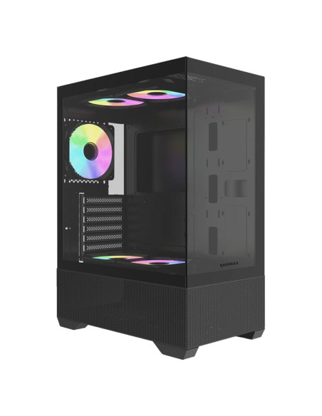 Caja ATX Compacta Raidmax I802 Mesh con Vidrio Templado Caja ATX Compacta Raidmax I802 Mesh con Vidrio Templado