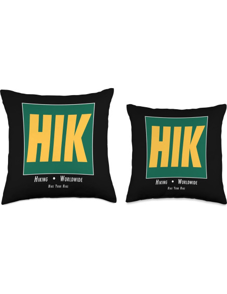 Almohada HIK 18x18 para Amantes de la Naturaleza Almohada HIK 18x18 para Amantes de la Naturaleza