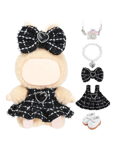 Conjunto de Ropa para Muñecas 17 cm Gyothrig 5 Piezas Conjunto de Ropa para Muñecas 17 cm Gyothrig 5 Piezas