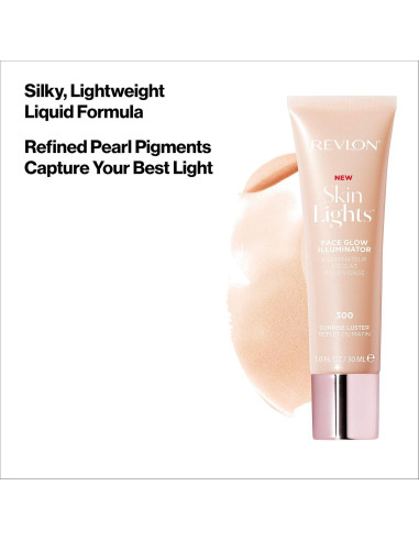 Iluminador Facial Líquido Revlon Skinlights Amanecer Brillante 29.57 ml
