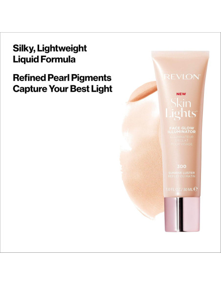 Iluminador Facial Líquido Revlon Skinlights Amanecer Brillante 29.57 ml Iluminador Facial Líquido Revlon Skinlights Amanecer Brillante 29.57 ml