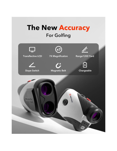 Medidor de Distancia de Golf REDTIGER GolfVue 1 1097 m
