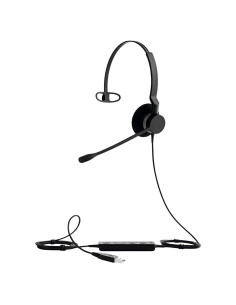 Auricular Jabra BIZ 2300 USB UC Mono con Cancelación de Ruido