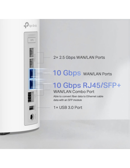 Sistema Mesh TP-Link Deco BE85 WiFi 7 22 Gbps 1 Pack Sistema Mesh TP-Link Deco BE85 WiFi 7 22 Gbps 1 Pack
