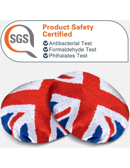 Fundas para Auriculares GEEKRIA - Lavables y Estirables - Bandera de Inglaterra Fundas para Auriculares GEEKRIA - Lavables y Estirables - Bandera de Inglaterra
