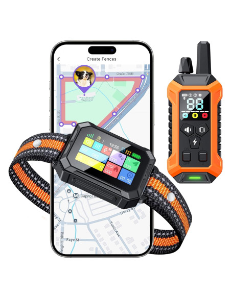 Sistema de Cerca Inalámbrica GPS Meowant para Perros 4.5-54 kg Sistema de Cerca Inalámbrica GPS Meowant para Perros 4.5-54 kg