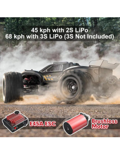 Coche RC HYPER GO H16BM 4X4 Brushless 42 km/h Todo Terreno 2