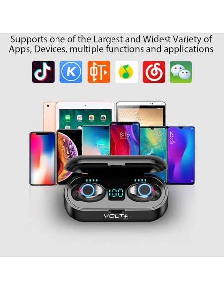 Auriculares Inalámbricos Bluetooth V5.3 VOLT PLUS XG01 IPX6 Auriculares Inalámbricos Bluetooth V5.3 VOLT PLUS XG01 IPX6
