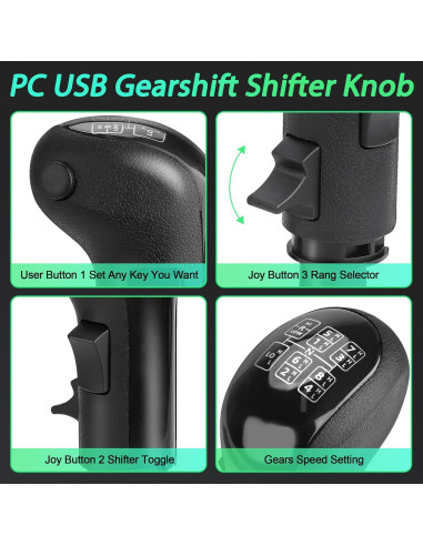 Cambiador USB CNSPEED para Simulador de Camiones ETS2/ATS