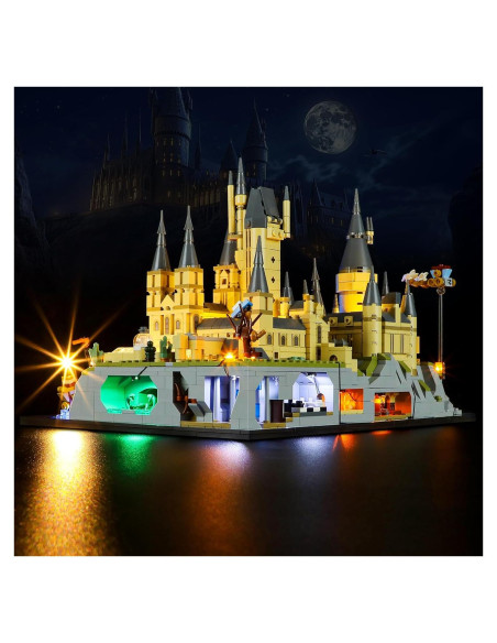 Kit de Luz BOOZUU para LEGO 76419 Castillo Hogwarts - Iluminación Premium Kit de Luz BOOZUU para LEGO 76419 Castillo Hogwarts - Iluminación Premium