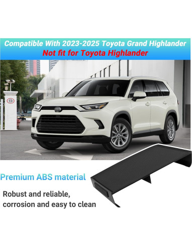 Organizador de Consola Central Sinminou para Toyota Grand Highlander 2023-2025