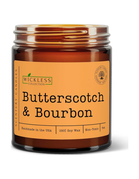 Ceras Aromáticas Sin Mecha Scentury - Butterscotch y Bourbon Ceras Aromáticas Sin Mecha Scentury - Butterscotch y Bourbon