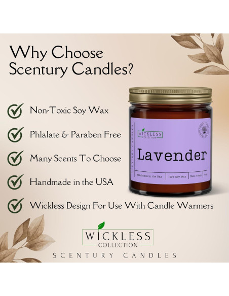 Ceras Aromáticas Sin Mecha Scentury - Butterscotch y Bourbon Ceras Aromáticas Sin Mecha Scentury - Butterscotch y Bourbon