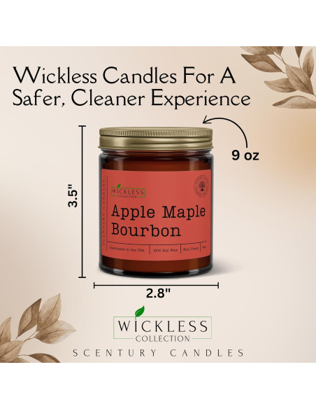 Ceras Aromáticas Sin Mecha Scentury - Butterscotch y Bourbon Ceras Aromáticas Sin Mecha Scentury - Butterscotch y Bourbon