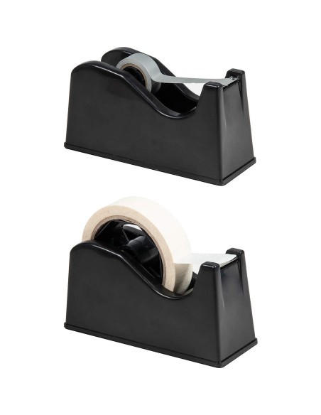 Dispensador de Cinta de Escritorio iHomeCooker Negro 1" y 3" Dispensador de Cinta de Escritorio iHomeCooker Negro 1" y 3"