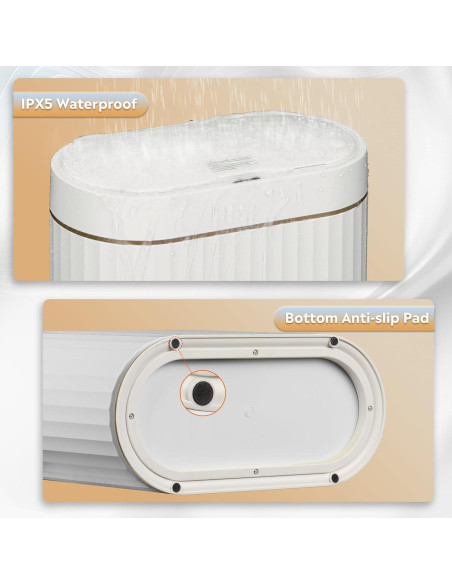 Cubo de Basura Automático WLIVE 9L con Sensor de Movimiento Cubo de Basura Automático WLIVE 9L con Sensor de Movimiento