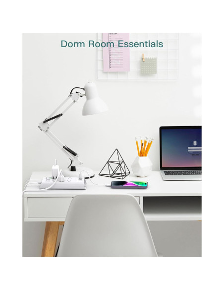 Regleta de Protección Addtam 1.5M 6 Salidas 4 USB Regleta de Protección Addtam 1.5M 6 Salidas 4 USB
