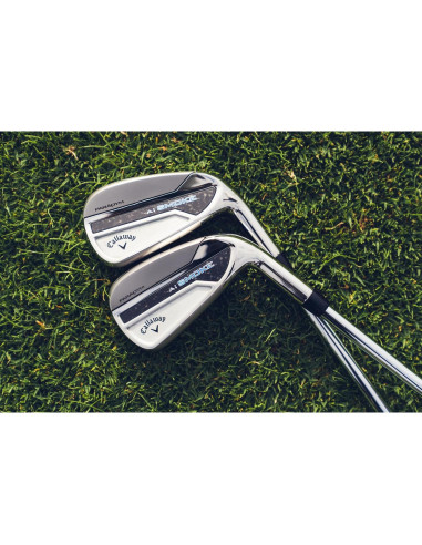 Hierros de Golf Callaway Paradym AI Smoke 4-PW Acero