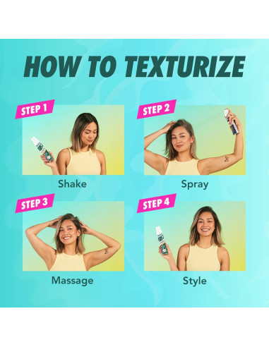 Champú Seco Texturizante Batiste 108 g - Refresca y Aporta Textura