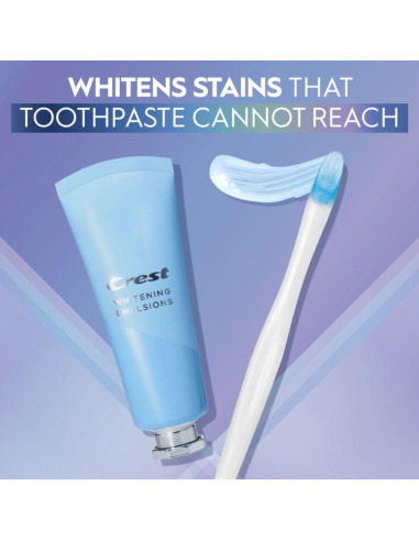 Kit Blanqueador de Dientes Crest Whitening Emulsions 24.9 g x2