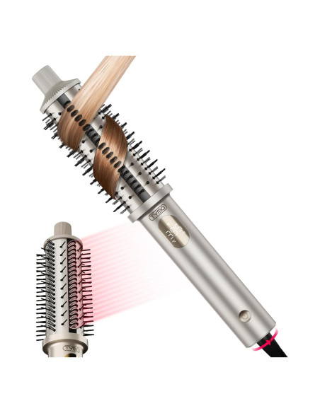 Cepillo Térmico TYMO Stylux Pro 1.5" Alisador y Rizador 2 en 1 Cepillo Térmico TYMO Stylux Pro 1.5" Alisador y Rizador 2 en 1