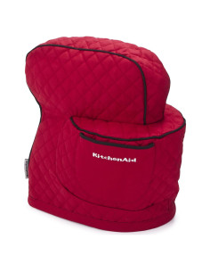Cubierta ajustada KitchenAid para batidora de pie 4.5L Rojo