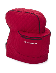Cubierta ajustada KitchenAid para batidora de pie 4.5L Rojo 2