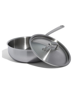Sartén Saucier Made In 3 Cuartos Acero Inoxidable 5 Capas