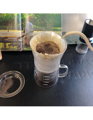 Cafetera de Goteo TaiLake - Filtro de Vidrio Vortex 1 Taza