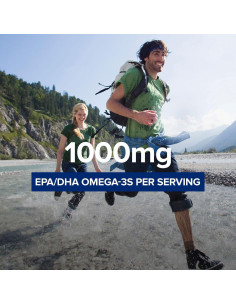 Suplemento Omega 3 GNC Triple Fuerza 1000mg EPA DHA 60 Gelatinas 2