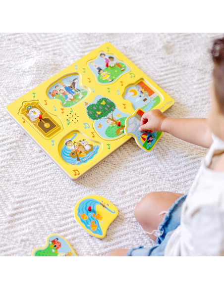 Rompecabezas de Sonido Infantil Melissa & Doug - 8 Piezas Rompecabezas de Sonido Infantil Melissa & Doug - 8 Piezas