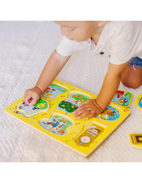 Rompecabezas de Sonido Infantil Melissa & Doug - 8 Piezas Rompecabezas de Sonido Infantil Melissa & Doug - 8 Piezas