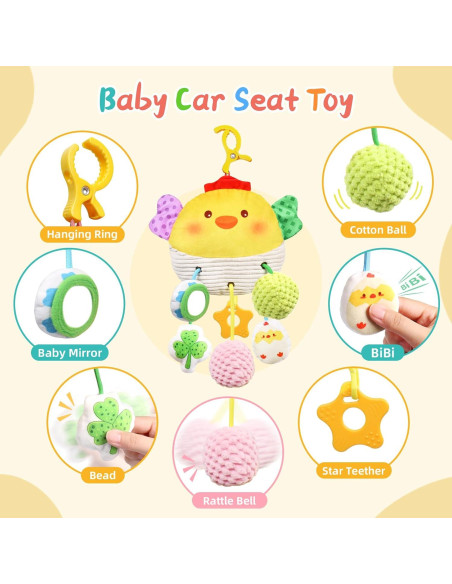 Juguete colgante para bebé MTTIERY cangrejo 0-12 meses Juguete colgante para bebé MTTIERY cangrejo 0-12 meses