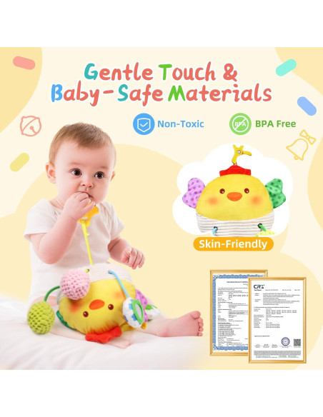 Juguete colgante para bebé MTTIERY cangrejo 0-12 meses Juguete colgante para bebé MTTIERY cangrejo 0-12 meses