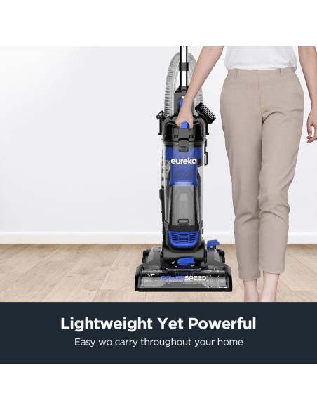 Aspiradora Vertical Eureka PowerSpeed 960W para Alfombra y Piso Aspiradora Vertical Eureka PowerSpeed 960W para Alfombra y Piso