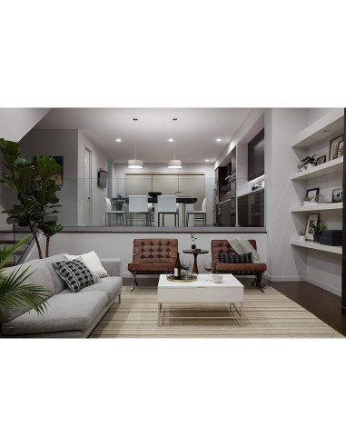 Bombillas LED inteligentes GE CYNC BR30, 2 unidades, blanco ajustable